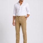 Premium Classic Khaki Cotton Chino