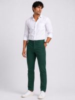 Premium Riverbed Green Cotton Chino