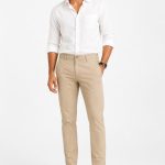 Premium Beige Cotton Chino