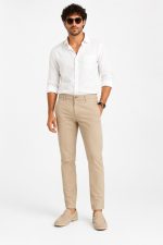Premium Beige Cotton Chino