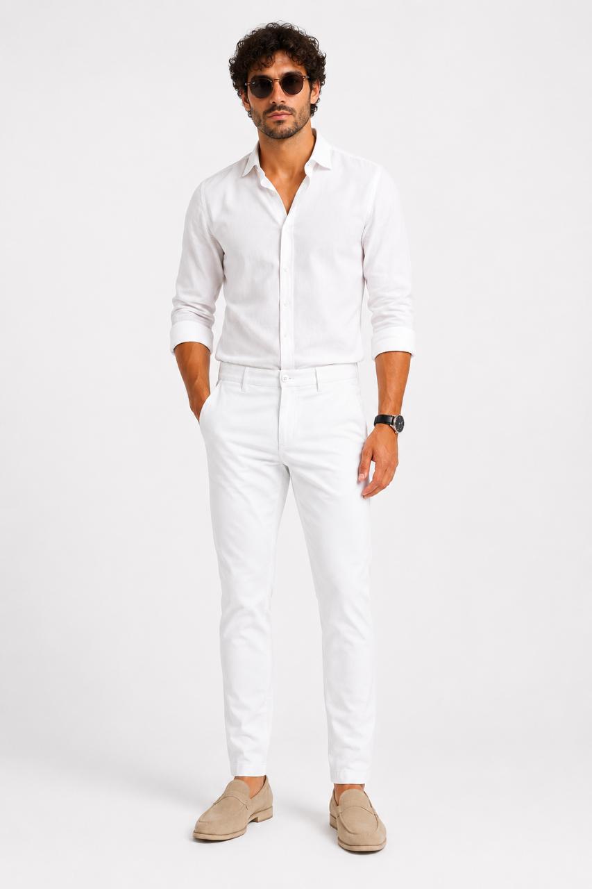 WhatsApp Image 2026-06-24 at 1.13.09 AM Premium White Cotton Chino - Image 1