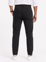 Premium Washed Black Cotton Chino - Image 2